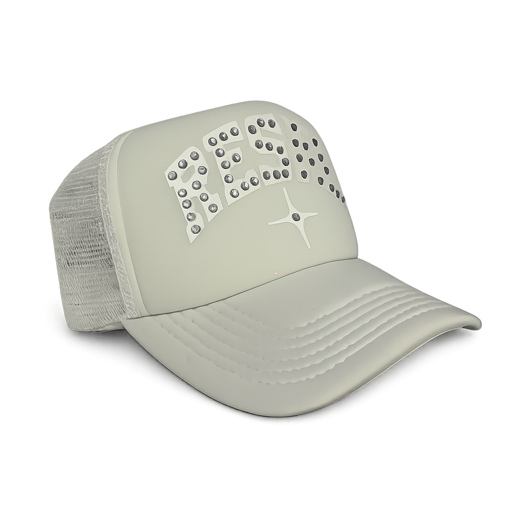 Essentials trucker hat white