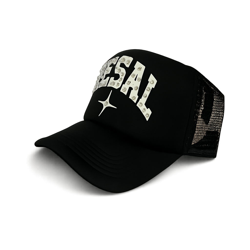 Essentials trucker hat black